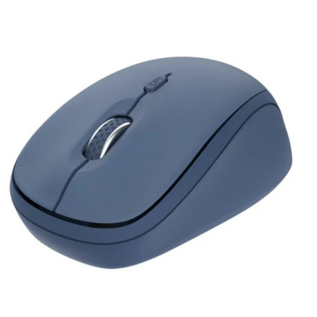Trust Yvi+, Ambidestro, Ottico, RF Wireless, 1600 DPI, Blu