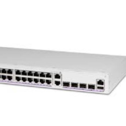 OS6360-24 GIGE FIXED CHASSIS 24 RJ-45 10/100/1G BASET 2FIXED RJ45/SFP COMBO(1G)2 FIXED SFP+(1G/10G)UPLINK/STACK PORTS.INTER.AC 