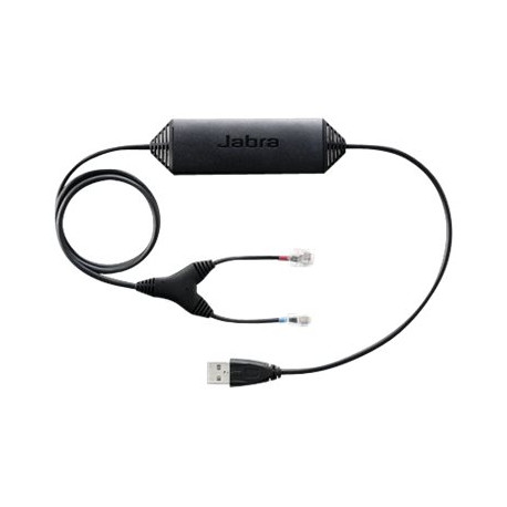 Jabra Link 14201-30 - Adattatore auricolare - USB maschio a RJ-9, RJ-45 - 90 cm - per Cisco Unified IP Phone 8941, 8945, 8961, 