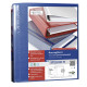 Raccoglitore personalizzabile Stelvio TI - 22 x 30 cm - 4 anelli a D 25 mm - dorso 4 cm - blu - Sei Rota