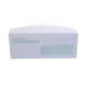 Busta doppia finestra - lembo gommato - 11,5 x 22,7 cm - 80 gr - bianco - Blasetti - conf. 500 pezzi