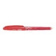 Pilot FriXion Point - Penna a sfera - non permanente - rosso - inchiostro in gel sensibile al calore - 0.5 mm - fine - con gomm