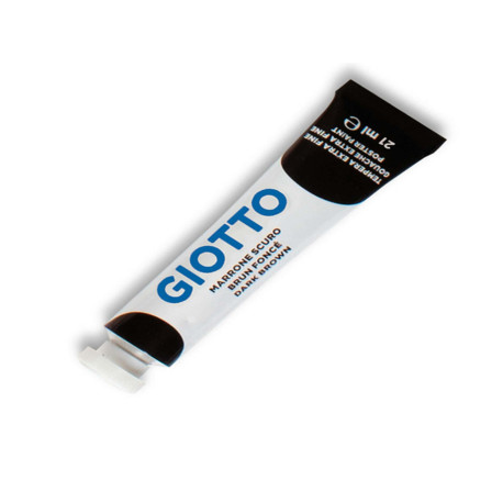 Tempera Tubo 7 - 21ml - marrone - Giotto
