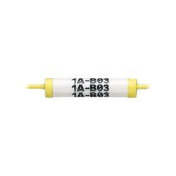 Panduit LabelCore Fiber Optic Cable Identification System - Kit di protezione cavi - giallo
