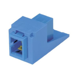 Panduit MINI-COM - Inserto modulare - blu - 1 porta