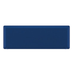 Pannello fonoassorbente Moody - 120 x 40 cm - blu - Artexport
