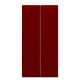 Pannello fonoassorbente Moody - 140 x 40 cm - rosso - Artexport