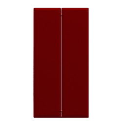 Pannello fonoassorbente Moody - 160 x 40 cm - rosso - Artexport