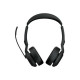 Jabra Evolve2 55 UC Stereo - Cuffie con microfono - on-ear - Bluetooth - senza fili - eliminazione rumore attivata - USB-C - ne