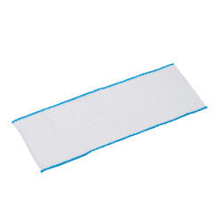 Panno Mop Swispo - bianco con bordo blu - 44 x 14 cm - Vileda - conf. 50 pezzi