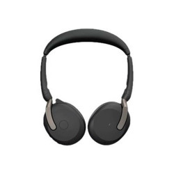 Jabra Evolve2 65 Flex UC Stereo - Cuffie con microfono - on-ear - Bluetooth - senza fili - eliminazione rumore attivata - USB-C