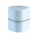 Temperamatite Grip 2001 con contenitore - 3 fori - sky blue - con doppio serbatoio - Faber-Castell