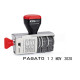 Timbro 04000/WD datario + Polinomio - 12 diciture 4 mm - Colop