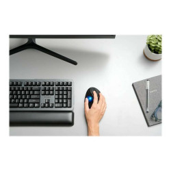 Kensington Pro Fit Ergo TB450 - Trackball - ergonomico - ottica - 7 pulsanti - senza fili - Bluetooth, 2.4 GHz - ricevitore wir