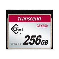 Transcend CFast 2.0 CFX650 - Scheda di memoria flash - 256 GB - CFast 2.0