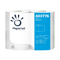 Papernet Special - Carta igienica - pura cellulosa - 350 fogli - rotolo - 38.5 cm - bianco (pacchetto di 4)