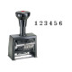 Timbro Numeratore B6K - autoinchiostrante - automatico - 6 colonne 4,5 mm - Reiner