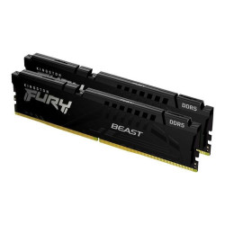 Kingston FURY Beast - DDR5 - kit - 64 GB: 2 x 32 GB - DIMM 288-PIN - 5600 MHz / PC5-44800 - CL40 - 1.25 V - senza buffer - on-d