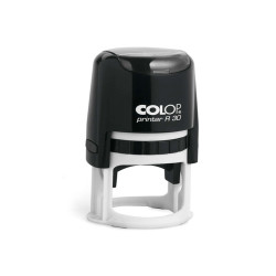 Timbro Printer R30 - diametro 30 mm - personalizzabile - 5 righe - autoinchiostrante - Colop