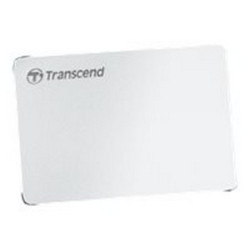 Transcend StoreJet 25C3S - HDD - 1 TB - esterno (portatile) - 2.5" - USB 3.1 Gen 1 (USB-C connettore) - argento