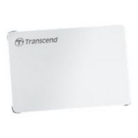 Transcend StoreJet 25C3S - HDD - 1 TB - esterno (portatile) - 2.5" - USB 3.1 Gen 1 (USB-C connettore) - argento