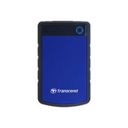Transcend StoreJet 25H3 - HDD - 4 TB - esterno (portatile) - 2.5" - USB 3.1 Gen 1 - 256 bit AES - navy blue