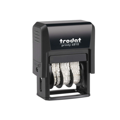 Timbro Printy Dater Eco 4810 Datario - 3,8 mm - autoinchiostrante - Trodat