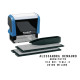 Timbro Printy Typo 4.0 autocomponibile - 38 x 14 mm - 3 righe - Trodat