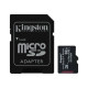 Kingston Industrial - Scheda di memoria flash (adattatore microSDHC per SD in dotazione) - 32 GB - A1 / Video Class V30 / UHS-I