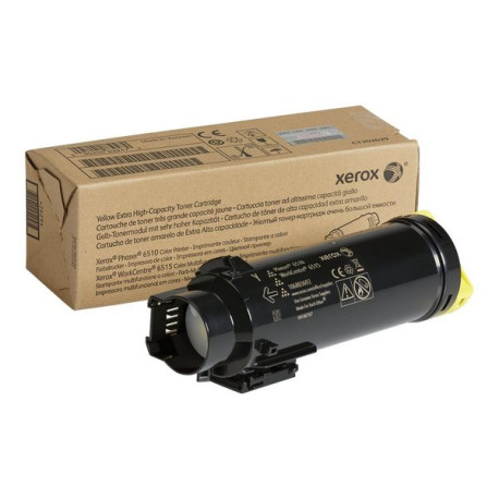 Xerox WorkCentre 6515 - capacity extra-elevata - giallo - originale - cartuccia toner - per Phaser 6510- WorkCentre 6510, 6515