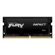 Kingston FURY Impact - DDR4 - modulo - 16 GB - SO DIMM 260-pin - 3200 MHz / PC4-25600 - CL20 - 1.2 V - senza buffer - non ECC -
