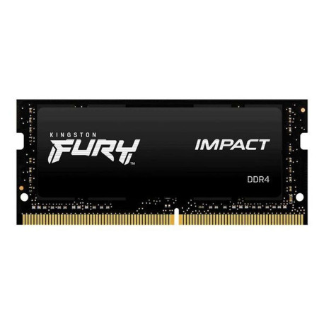 Kingston FURY Impact - DDR4 - modulo - 16 GB - SO DIMM 260-pin - 3200 MHz / PC4-25600 - CL20 - 1.2 V - senza buffer - non ECC -