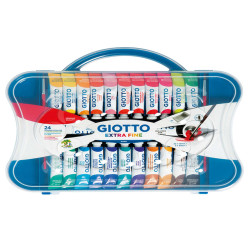 Tubi tempere - 12 ml - colori assortiti - Giotto - conf. 24 pezzi