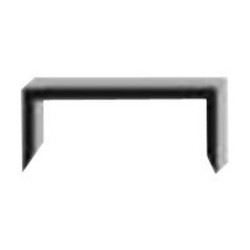 Lebez - Punti metallici - 9 x 4 mm - zincato - pacco da 1000 - per Lebez PLUS