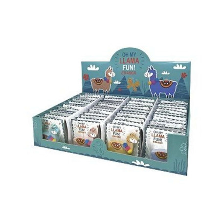 Lebez Lama - Gomma - lama - assortiti (pacchetto di 48)