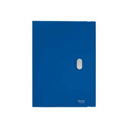 Leitz - Cartelletta a 3 lembi - per A4 - capacità 150 fogli - blu