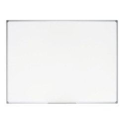 Bi-Office Earth-it - Lavagna bianca - montabile a parete - 600 x 450 mm - acciaio ceramica - magnetica - bianco