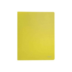 Leitz Recycle - Porta listini - 20 compartimenti - 40 viste - larghezza dorsale 16 mm - per A4 - capacità 40 fogli - giallo
