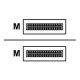 Lenovo - Cavo ad attacco diretto 100GBase-CU - QSFP28 a QSFP28 - 5 m - passivo - per ThinkSystem NE10032 RackSwitch, NE2572 Rac