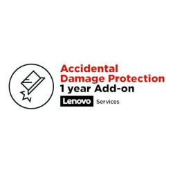 Lenovo Accidental Damage Protection - Copertura da danni accidentali (per sistema con 1 anno di garanzia in sito) - 1 anno - pe