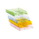 Vaschetta portacorrispondenza TR25310 - 26 x 34 x 6 cm - azzurro trasparente - Arda