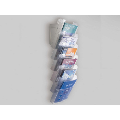 Vaschette portariviste da parete - Tecnostyl - set 6 tasche A4