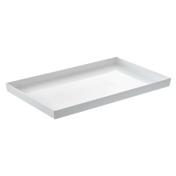 Vassoio Venezia - 32,5 x 17,6 x 6 cm - melamina - bianco - Leone