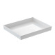 Vassoio Venezia - 32,5 x 26,5 x 6 cm - melamina - bianco - Leone