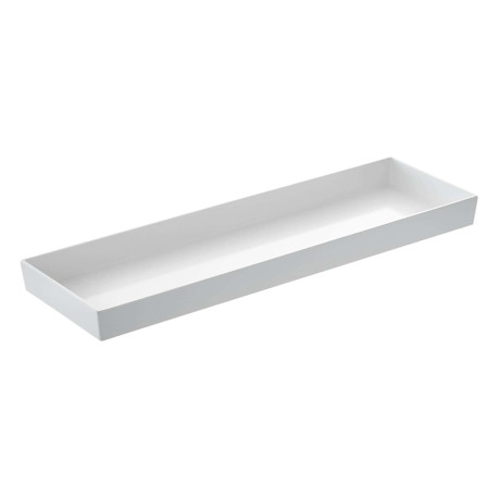 Vassoio Venezia - 53 x 16,2 x 6 cm - melamina - bianco - Leone