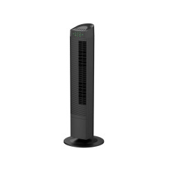 Ventilatore a torre Skyline - c/telecomando - 65 W - 29 x 29 x 90,7 cm - nero - CFG