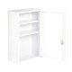 Armadietto Pronto Soccorso Vuoto in metallo, con serratura con chiave cm 30 x 46 x 14