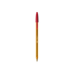 BIC Cristal Fine - Penna a sfera - rosso - 0.8 mm - fine (pacchetto di 50)