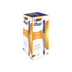 BIC Gel-ocity Stic - Penna a sfera - blu - inchiostro gel - 0.5 mm - fine (pacchetto di 30)