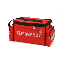 Borsa Pronto Soccorso Vuota in nylon con chiusura zip centrale e laterale cm 50x 23 x 23